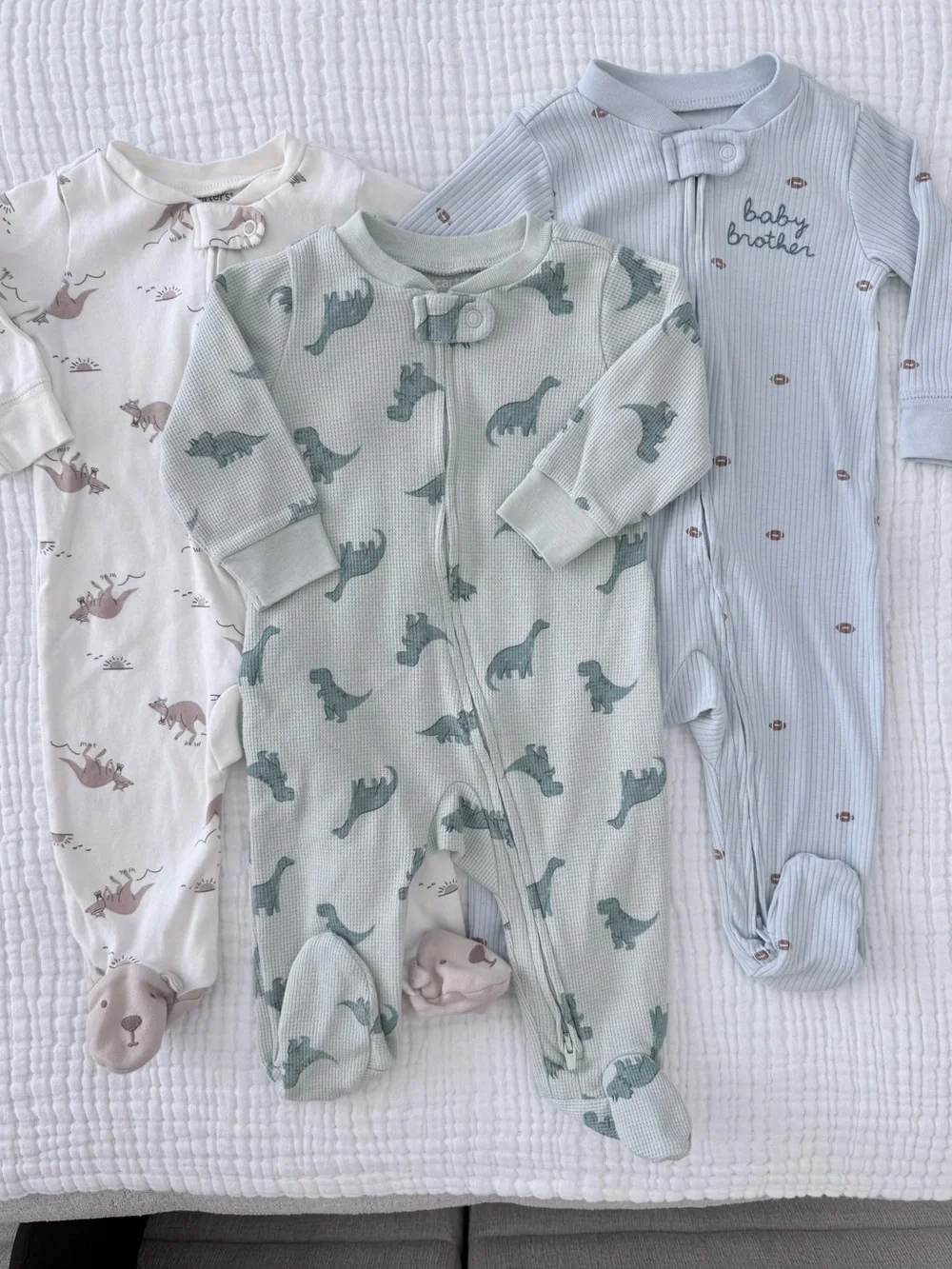 Carter’s Zipper One-Piece Sleeper/Play Sets